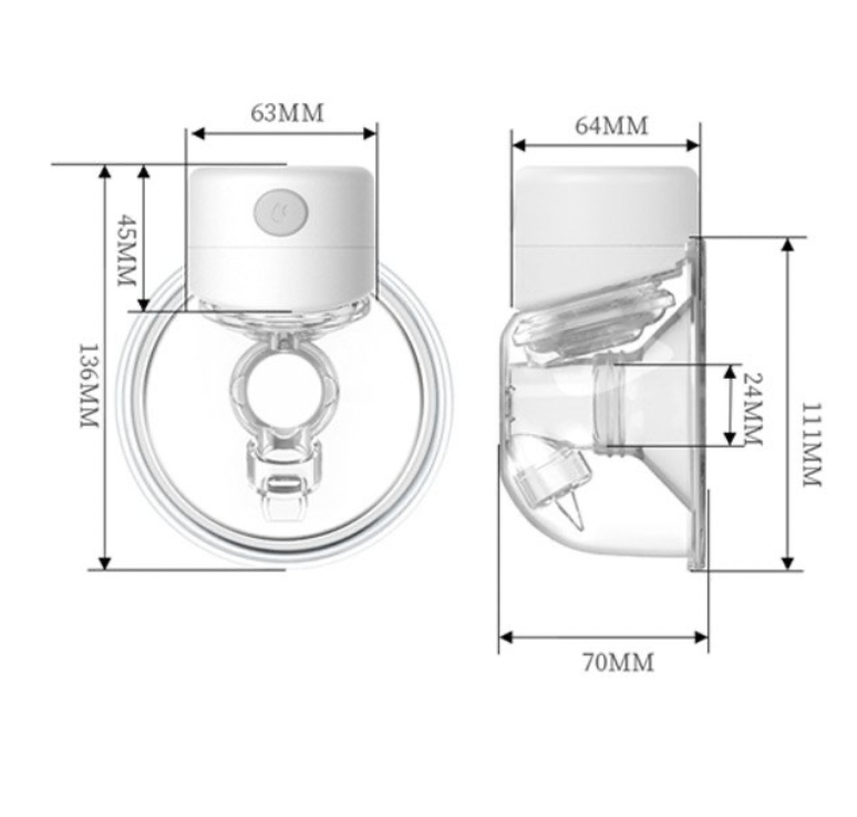 Wearable Breast Pump